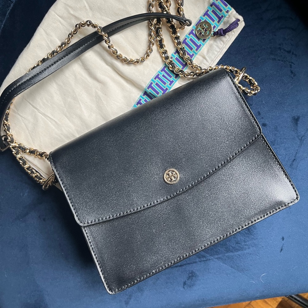 EUC Tory Burch Parker Convertible Crossbody Bag